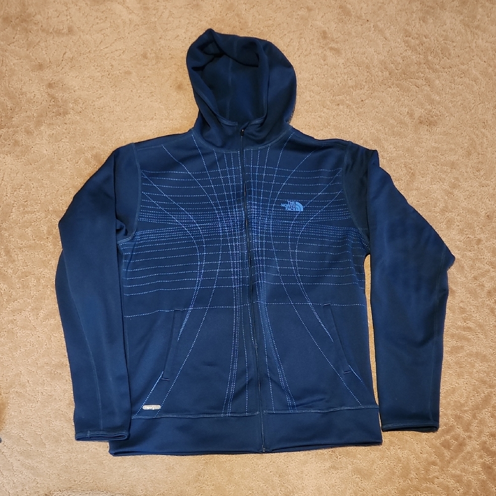 The North Face Dark Blue Full-Zip Hoodie